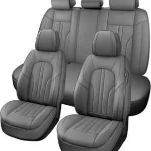 Full Set Faux Leather Car Seat Covers